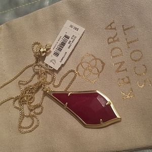 Kendra Scott olivia long gld 508 nwt